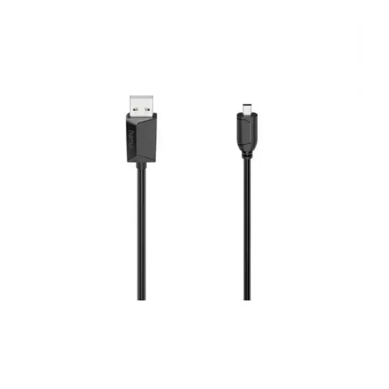 USB-Kabel Hama 00074261 1,5 m Mini-USB B USB-A USB 2.0 Schwarz