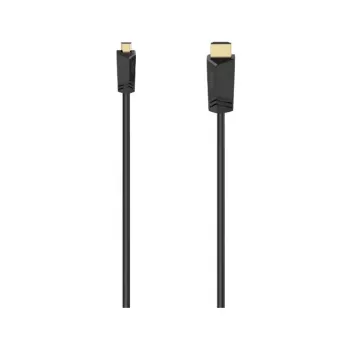 Hama 00074259 HDMI-Kabel 2 m HDMI Typ A (Standard) HDMI Typ D (Micro) Schwarz
