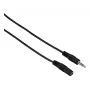Audiokabel Hama 00182071 5 m 3,5 mm Klinkenstecker auf -buchse Schwarz