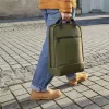 Hama 00222054 Rucksack Schwarz, Oliv Recyceltes Polyester
