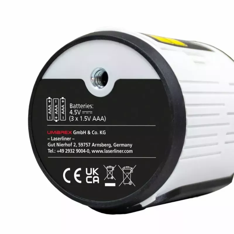 Kreuzlinienlaser Laserliner 081.081E 40m Selbstnivelliergenauigkeit 0,5 mm/m