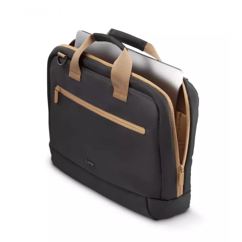 Hama 00222053 Laptoptasche 41,1 cm (16,2 Zoll) Trolley-Tasche Beige, Schwarz