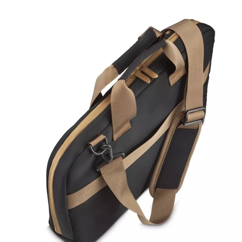 Hama 00222053 Laptoptasche 41,1 cm (16,2 Zoll) Trolley-Tasche Beige, Schwarz