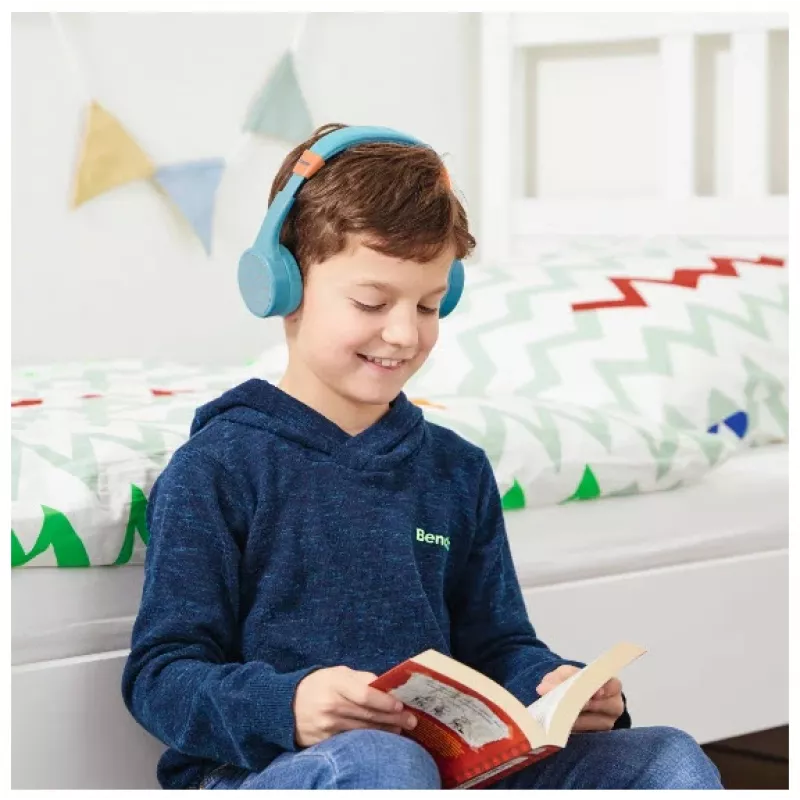 Hama Teens Guard II Headset Kabellos Head-band Anrufe/Musik USB Type-C Bluetooth Blau, Orange