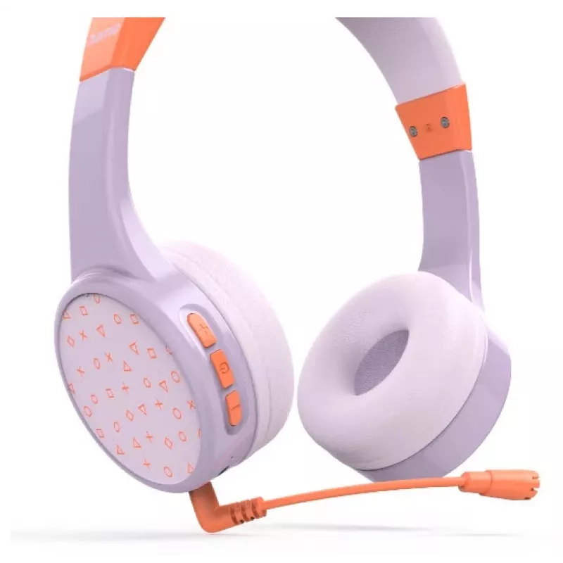 Hama Teens Guard II Headset Kabellos Head-band Anrufe/Musik USB Typ-C Bluetooth Orange, Lila