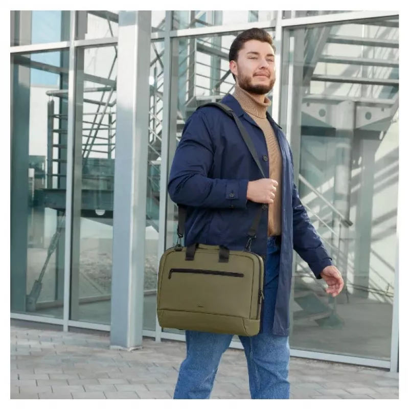 Hama Ultra Lightweight 35,8 cm (14,1 Zoll) Toploader-Tasche Oliv