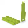 Lindy RJ45-Portblocker Grün, 10x + 1 Schlüssel, Portblocker + Schlüssel, RJ-45, Grün, Acrylnitril-Butadien-Styrol (ABS), 10 Stück, Polybeutel