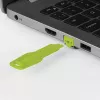 Lindy RJ45-Portblocker Grün, 10x + 1 Schlüssel, Portblocker + Schlüssel, RJ-45, Grün, Acrylnitril-Butadien-Styrol (ABS), 10 Stück, Polybeutel