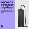 HP 4K USB-C Multiport Hub, USB Type-C, USB Type-C, 10000 Mbit/s, 3840 x 2160, Schwarz, 65 W