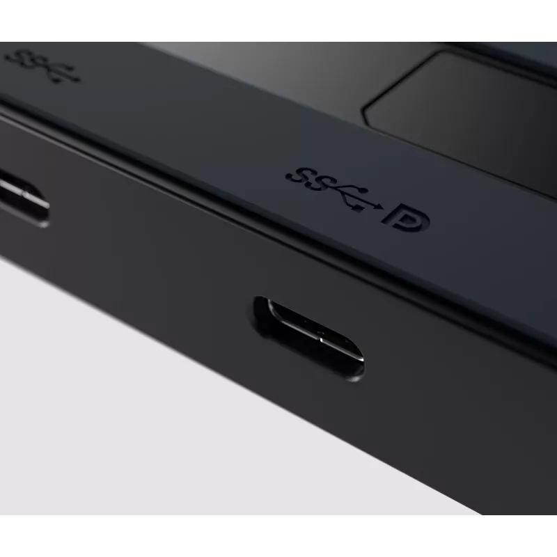 HP 4K USB-C Multiport Hub, USB Type-C, USB Type-C, 10000 Mbit/s, 3840 x 2160, Schwarz, 65 W