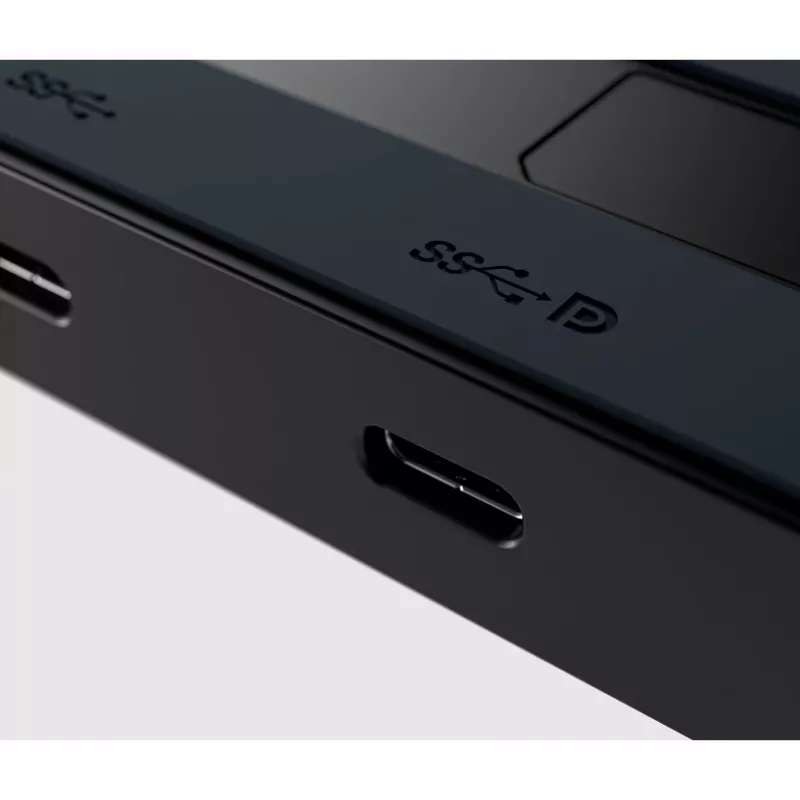HP 4K USB-C Multiport Hub, USB Type-C, USB Type-C, 10000 Mbit/s, 3840 x 2160, Schwarz, 65 W