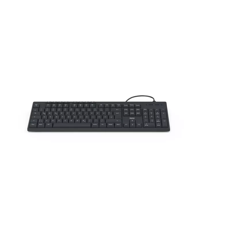 Hama CK-200 Tastatur Home/Office USB QWERTZ Deutsch Schwarz