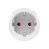 Hama 00223483 Reisestecker Typ G (UK) Typ F Weiß