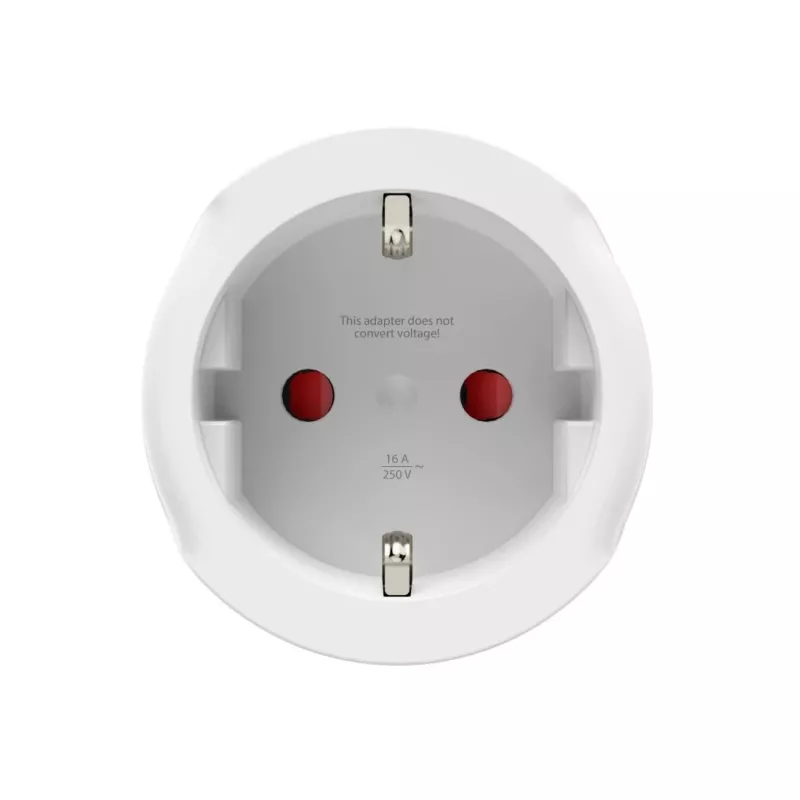 Hama 00223483 Reisestecker Typ G (UK) Typ F Weiß