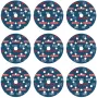Schleifscheibe Bosch 2608902407 Ø125 mm — 1 Stück Schleifscheibe für Rotations-/Exzenterschleifer