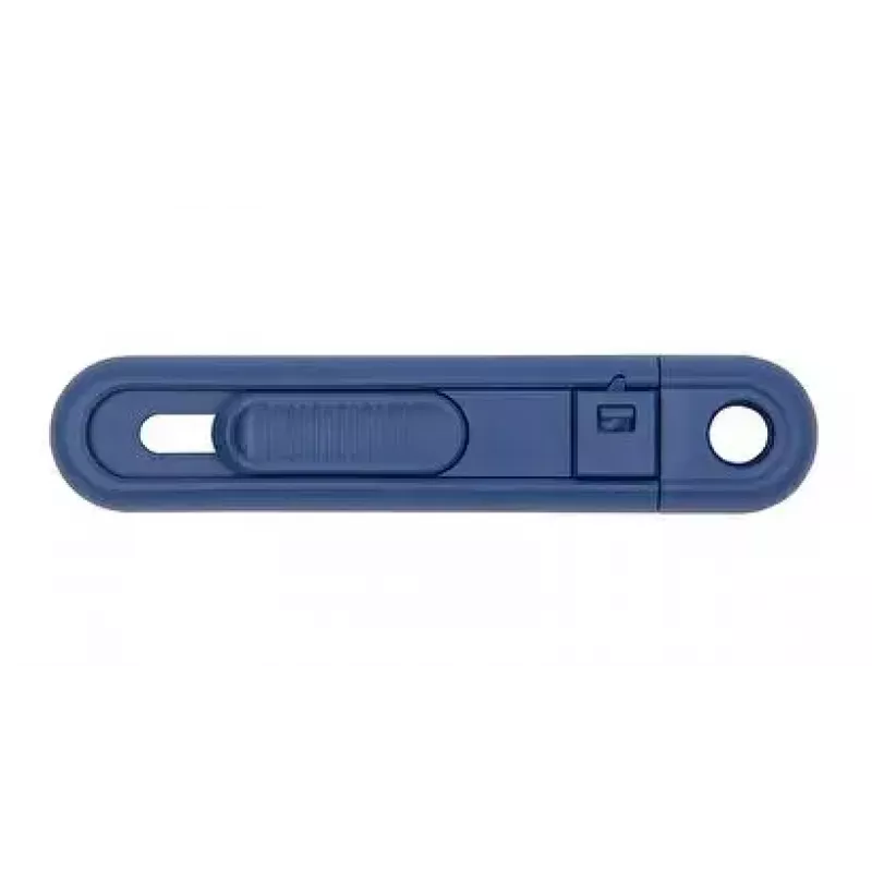 Cuttermesser Wedo 76 9811 Blau Abbrechklingenmesser Breite 44 mm Länge 135 mm Dicke 4 mm