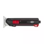 Universalmesser WEDO 78 822 Schwarz Rot Abbrechklinge 50 mm 175 mm
