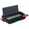 GBC CombBind® CB12 manuelle Bindemaschine, Kammbindegerät, manuell, 165 Blatt, Schwarz, Rot