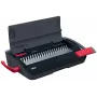 GBC CombBind® CB12 manuelle Bindemaschine, Kammbindegerät, manuell, 165 Blatt, Schwarz, Rot