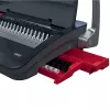 GBC CombBind® CB12 manuelle Bindemaschine, Kammbindegerät, manuell, 165 Blatt, Schwarz, Rot