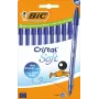 Stick-Kugelschreiber BIC 516357 Blau Transparent 10 Stück
