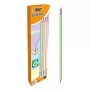 Bleistiftset TEKA BIC Evolution HB, sechseckige Holzstifte, 12er-Pack, farbig sortiert