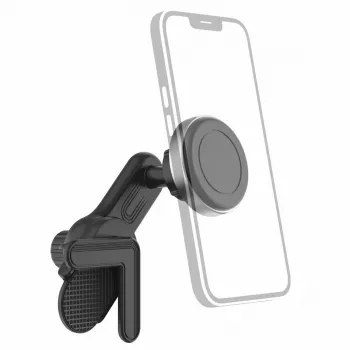 Hama 00201988 Halterung Aktive Halterung Mobiltelefon/Smartphone Schwarz, Silber