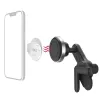 Hama 00201988 Halterung Aktive Halterung Mobiltelefon/Smartphone Schwarz, Silber