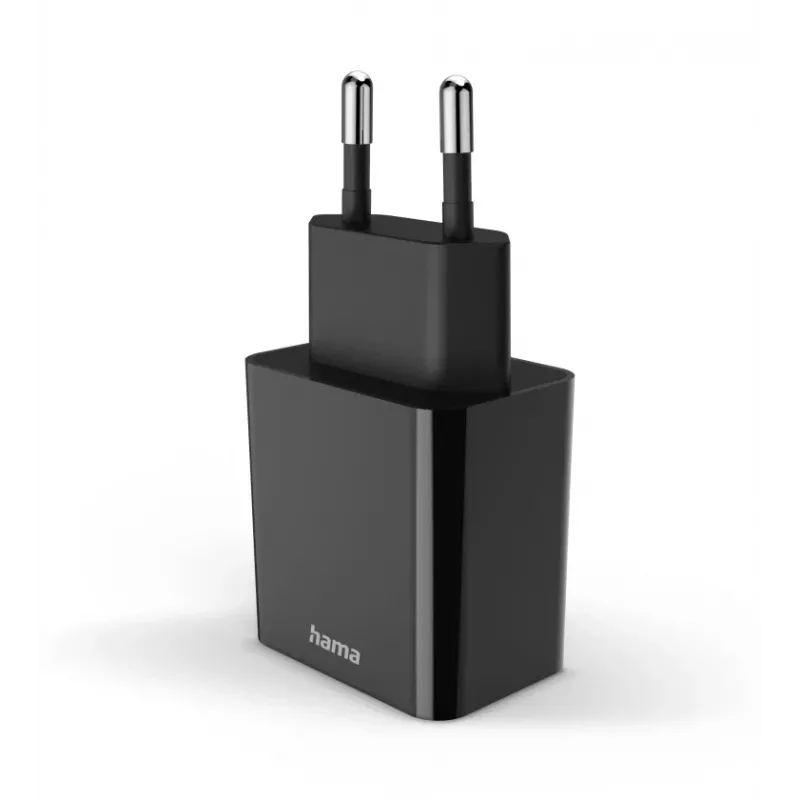 Hama 00201959 mobiles Ladegerät Headset, Powerbank, Smartphone, Tablet Schwarz AC Schnellladung Indoor