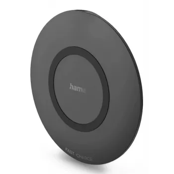 Hama 00201746 mobiles Ladegerät Smartphone Schwarz AC Kabelloses Laden Schnellladefunktion Innenbereich