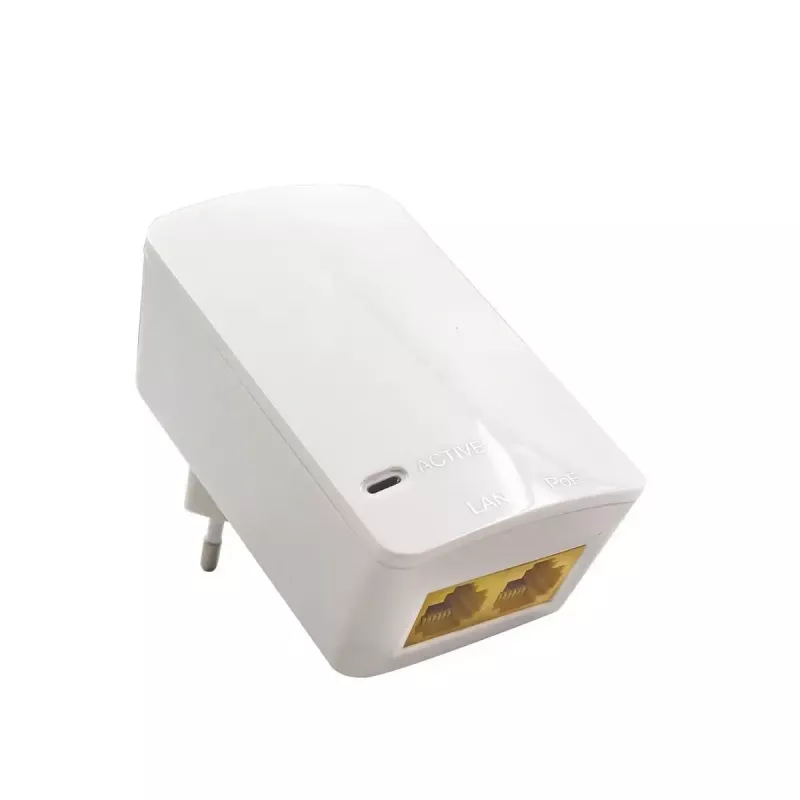 PoE-Injektor MicroConnect MC-POEINJ-EU — Single-Port Power over Ethernet Injektor