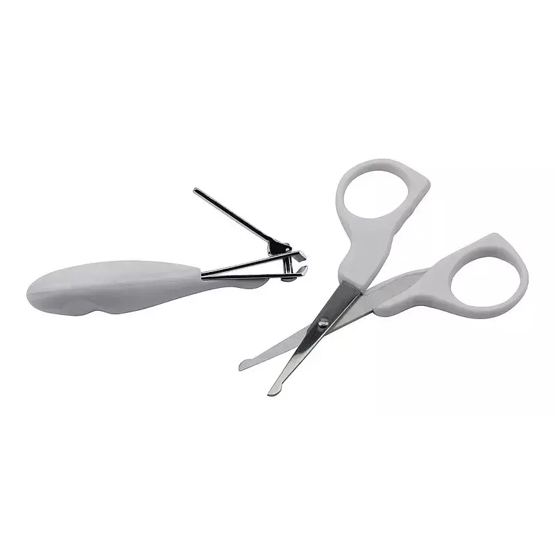 Nagelschere/-knipser Olympia BS 869 weiß — kompaktes Manikürewerkzeug, Verpackung 119×17×209 mm