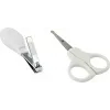 Nagelschere/-knipser Olympia BS 869 weiß — kompaktes Manikürewerkzeug, Verpackung 119×17×209 mm