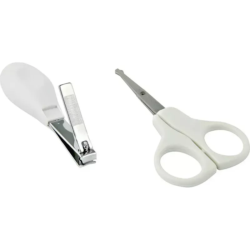 Nagelschere/-knipser Olympia BS 869 weiß — kompaktes Manikürewerkzeug, Verpackung 119×17×209 mm