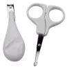 Nagelschere/-knipser Olympia BS 869 weiß — kompaktes Manikürewerkzeug, Verpackung 119×17×209 mm