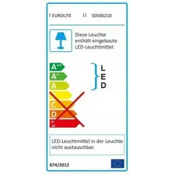 Universelle Lichtleiste Eurolite 50506210 LED 9000 mm Weiß 324 Leuchtmittel