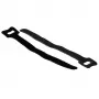ACT Klett-Kabelbinder 12/125 mm, Klett-Kabelbinder, Nylon, Polypropylen (PP), Schwarz, 125 mm, 15 mm, 190 mm