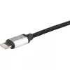 Lightning-Kabel Renkforce RF-4683966 3m Schwarz Silber