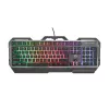 Gaming-Tastatur Trust GXT 856 Torac USB QWERTZ Deutsch Schwarz RGB LED