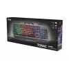 Gaming-Tastatur Trust GXT 856 Torac USB QWERTZ Deutsch Schwarz RGB LED