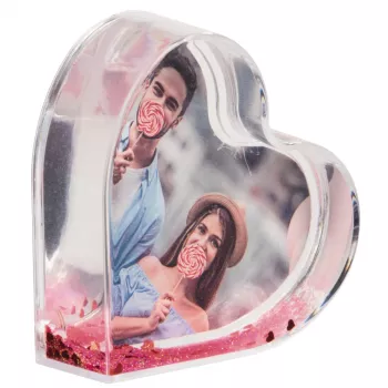 Hama Heart Einzelbilderrahmen Rot, Transparent
