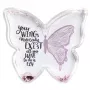 Hama Butterfly Einzelbilderrahmen Pink, Transparent