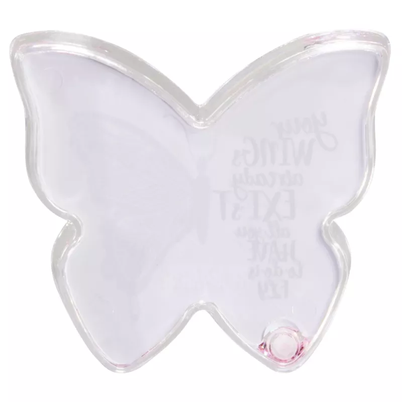 Hama Butterfly Einzelbilderrahmen Pink, Transparent
