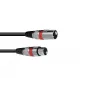Audiokabel Omnitronic 30220406 1m XLR 3-polig Schwarz