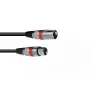 Audiokabel XLR 3-polig Omnitronic 3022050R 5m Schwarz