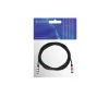 Audiokabel XLR 3-polig Omnitronic 3022052R 7,5 m Schwarz