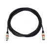 Audiokabel XLR 3-polig Omnitronic 3022052R 7,5 m Schwarz