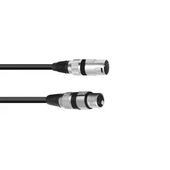 Audiokabel Omnitronic 30220590 25m XLR 3-polig Schwarz