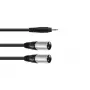 Audiokabel 3m Omnitronic 30225157