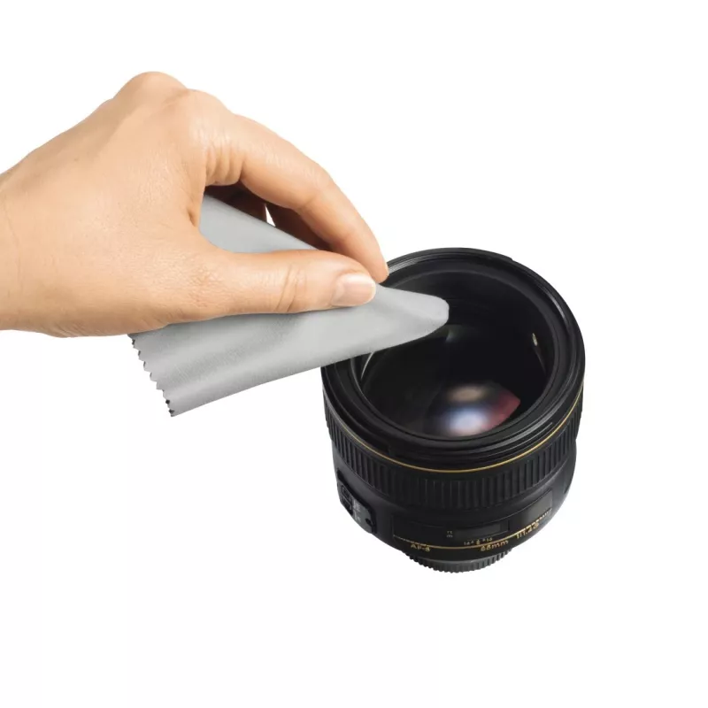 Hama Pro-Optik Mikrofaser, Papier-Grau 1 Stk.